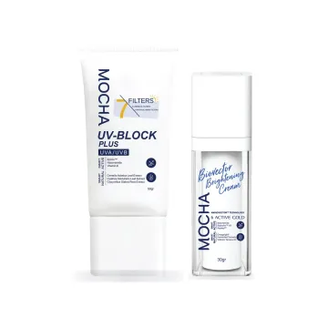 Combo Biovector + Kem chống nắng: Biovector Brightening Cream, Kem chống nắng UV-Block Plus