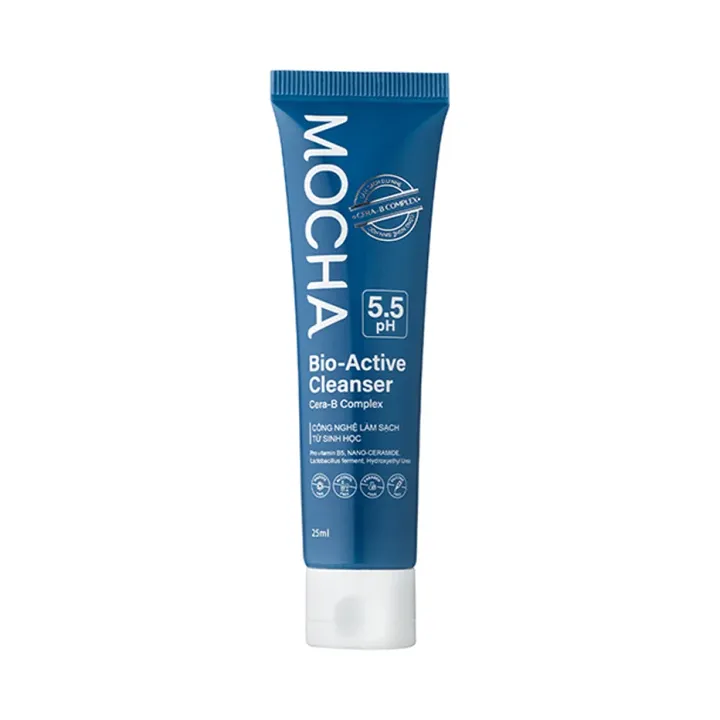 Chai sữa rửa mặt Mocha Bio-Active Cleanser pH 5.5