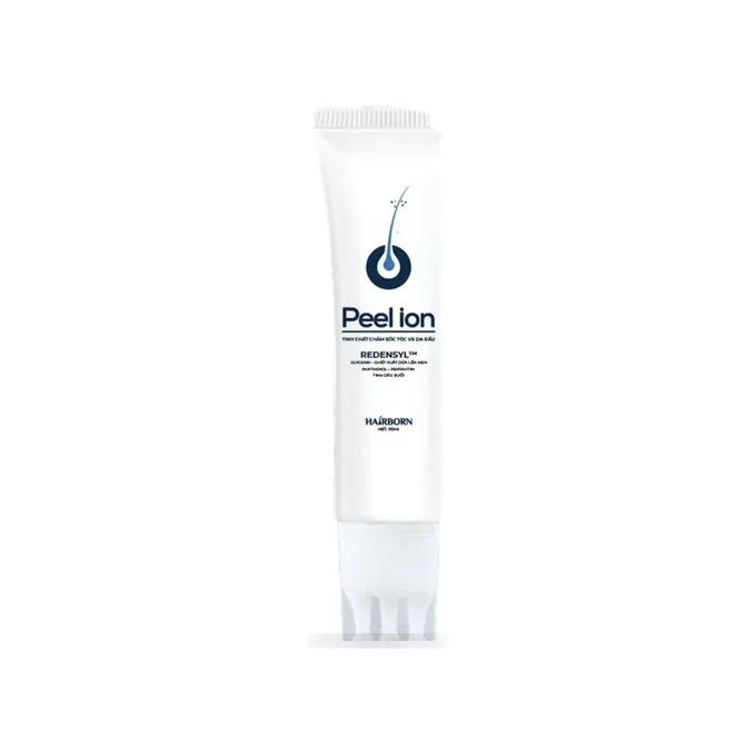 Tuýp HairBorn Peel Ion 60ml màu trắng, đầu lăn ba bi