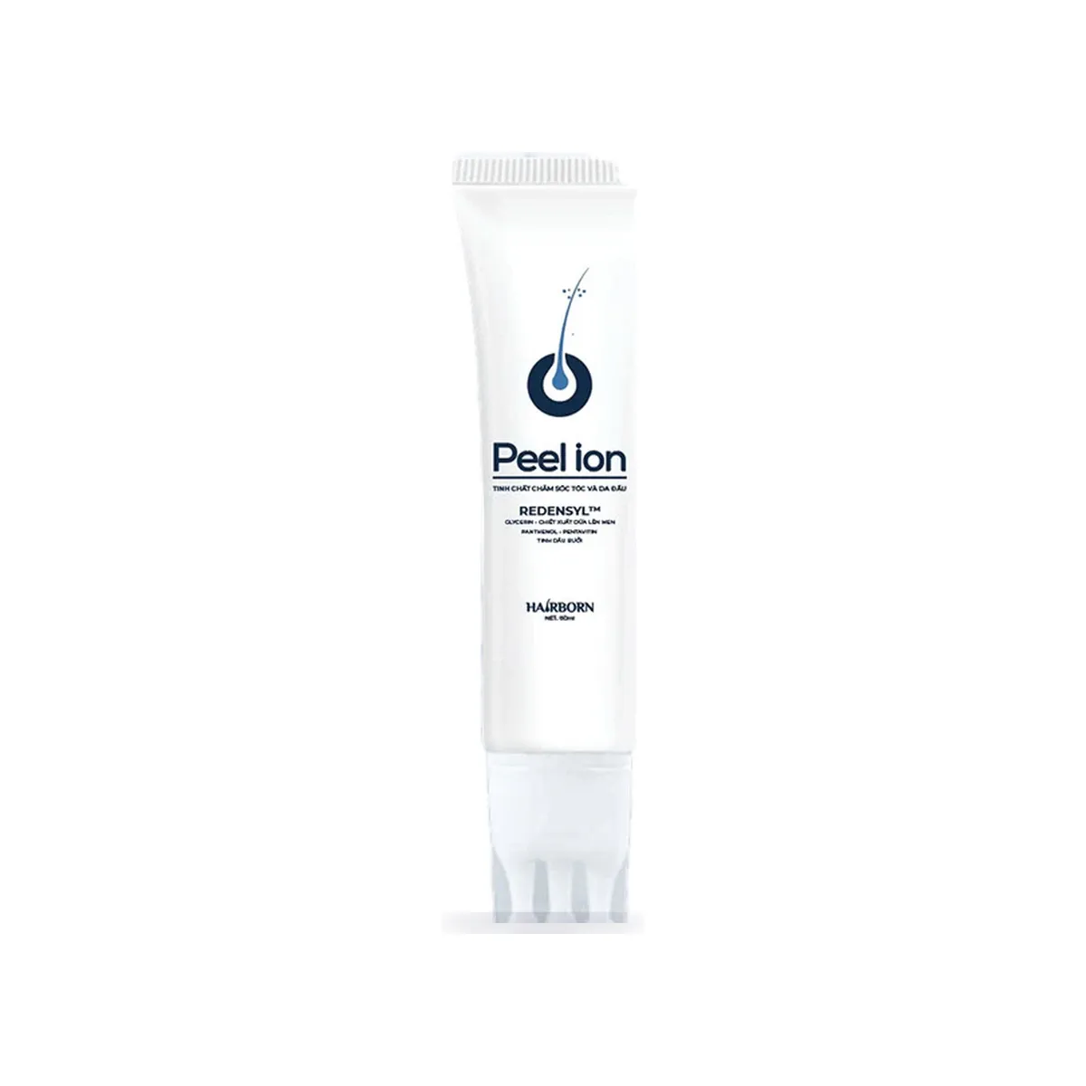 Tuýp HairBorn Peel Ion 60ml màu trắng, đầu lăn ba bi